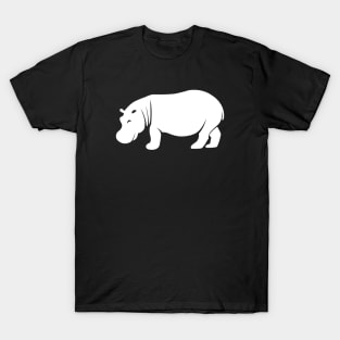 Hippo Silhouette T-Shirt